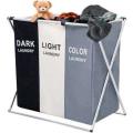 3-Bay Laundry Basket Separator