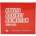 Adults Against Animation Red Box Card Game