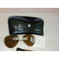 Vintage Ray Ban Chromax Aviators with Case