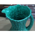 Large sylvac raised floral pattern jug / vase