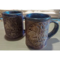 Quantock pottery mugs