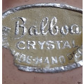 Balboa crystal decanter