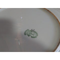 Art deco anchor china plate