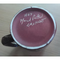 Hand painted Crescent pottery mug