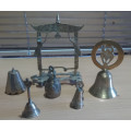 Small brass bells