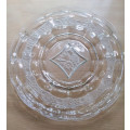 Glass embossed plate