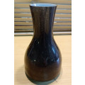 Cased glass vase