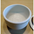 Small stùdio pottery lidded bowl