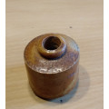 Stone ware penny inkwell