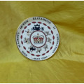 Coalport Coronation anniversary pin dish 1978