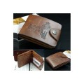 New Men's Boys' Classic Leather Pockets Credit/ID Cards Holder Purse Wallet AP