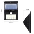 Solar Power Sensor Wall Light 30 LED Bright Wireless Security Motion 1pcs