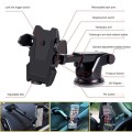 Car Holder Mount Bracket Long Neck One-touch Telescopic Arm For Universal Phone