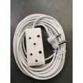 20m Extension Cord With A Two-Way3 pin Multi-Plug