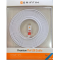 Android / ios / type c Charger Griffin 3M Premium Flat USB Cable