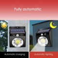 LED Solar Power Motion Sensor Wall Light Waterproof Outdoor Garden Safety Lamp LF-1628