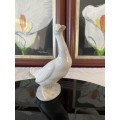 NAO STAMPED MADE IN SPAIN BY LLADRO D 9 11 EN PORCELAIN LARGE DUCK
