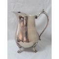 Vintage silver plate water pitcher