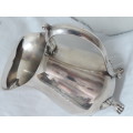 Vintage silver plate water pitcher