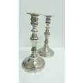 Vintage ornate candlestick holders Emess