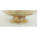 Vintage ornate brass bowl