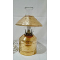 Vintage brass on copper lamp