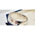Sterling silver men`s band