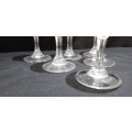 Vintage Cristal D`Arques dessert glasses