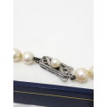 Vintage Cultured Sea pearl necklace.