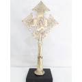 Antique Coptic Ethiopia Processional brass cross