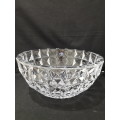 Vintage Bohemia crystal bowl