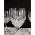 Vintage Cristal D` Arques liqueur glasses