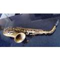 Old Brass Saxophone - Not Functional