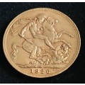 1926 Gold Sovereign South African mint