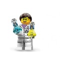 Lego Female Scientist Series 11 #11 (inc display box and plate)