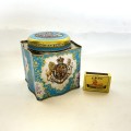 Beautiful Decorative Tea Caddy Tin from Buckingham Palace