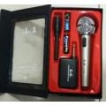 Cordless Microphone cordless mike silver