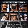 EMS Abdominal Muscle Stimulator trainer Smart Fitness Electronic Muscle Exerciser Machine Body Slimm