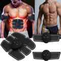 EMS Abdominal Muscle Stimulator trainer Smart Fitness Electronic Muscle Exerciser Machine Body Slimm