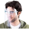Face Shield PET Goggles - Replace Protective Screen with Normal Stationery Transparency