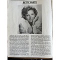 Betty White Programme and Playbill from the Kenley Players Hello Dolly of 1979