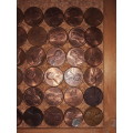 Lincoln cents @R2 per coin