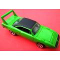 MINT PLYMOUTH "SUPERBIRD" BY MATTEL HOTWHEELS FROM MALAYSIA. NOT LESNEY OR DINKY.