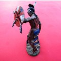 MINT AND BOXED HAND-MADE INDIAN WARRIOR CAST IN METAL FROM THE REAL WEST BY KING AND COUNTRY`S.