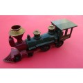 FAMOUS `SANTA FE` STEAM TRAIN IN GREEN  BY LESNEY MATCHBOX FROM ENGLAND. NOT DINKY TOY.