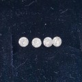 4 Diamonds 0.07ct each