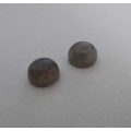 1ct Round Labradorite (two)