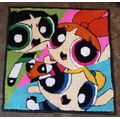 POWERPUFF GIRLS HAND TUFTED RUG 1M×1M