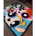 POWERPUFF GIRLS HAND TUFTED RUG 1M×1M