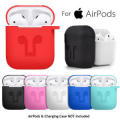 Airpods silicone cover for airpods case - RED